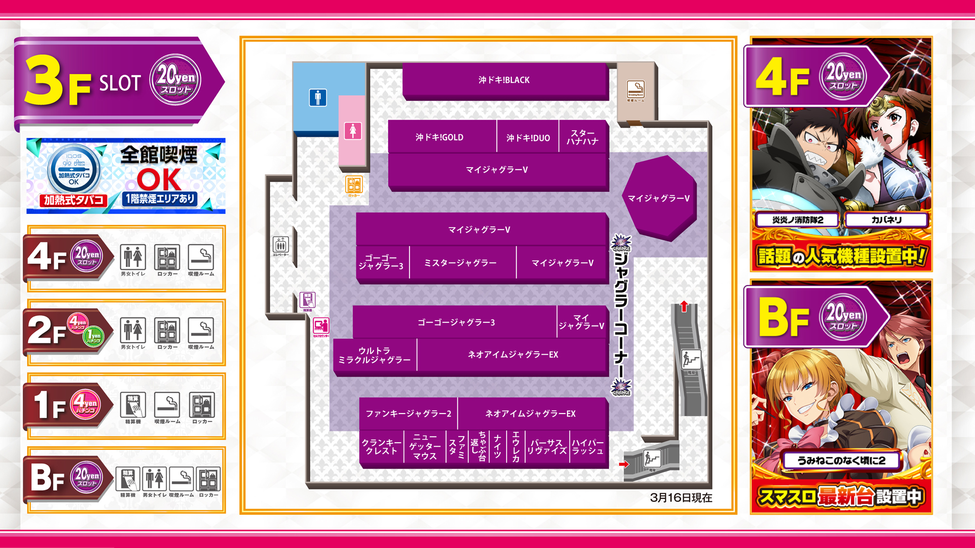 スロット3F